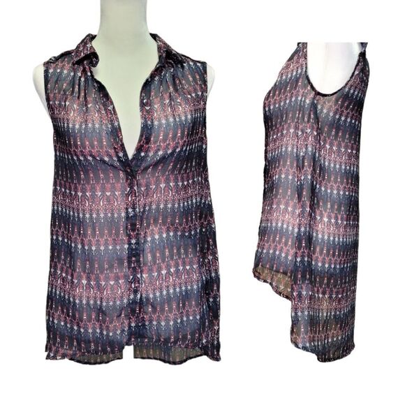 H & M sheer sleeveless - Picture 1 of 14